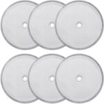 Paquet de 6 filtres � tamis de rechange pour presse fran�aise, filtres � mailles r�utilisables pour cafeti�res ...