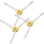 Paquete de 3 cepillos laterales de repuesto de 3 brazos para irobot roomba compatibles con las series ...