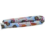 Parafroid pour porte � salamandre, coton fantaisie, 6x120 cm