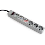 Parasurtenseur 6 prises 1, 8 m gembird spg6 - b - 6c