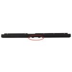 Pare - choc arri�re central noir avec trou crochet fiat ducato depuis 2006