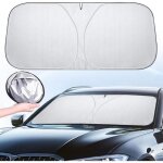 Pare soleil anti uv 145�80cm, pare soleil pare brise avant int�rieur, pare soleil voiture pare brise ...