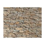 Plaquette de parement en quartzite ? format en z 15x55 - 60 cm ? �paisseur 3, 5 - 4, 5 cm ? pour fixation ...