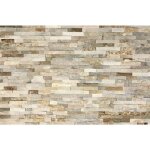 Plaquette de parement quartzite en z 15x55 - 60 cm ? �paisseur 1 - 2 cm ? surface 1 m� ? pour int�rieur ...