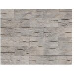 Parement en pierre 30, 8 x 10 cm, mur en b�ton ext�rieur et int�rieur, surface de 0, 49 m�