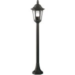 Parish - lampadaire extrieur  1 lumire noir ip44, e27 - elstead