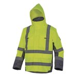 Parka delta plus 4 en 1 tarmac haute visibilt� polyester jaune fluo / gris - d020tarmajg 34 / 36 (s)