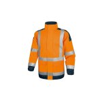Parka haute visibilit easyview, orange fluo - m