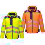 Portwest - veste imperméable haute visibilité t400 pw3 - m - orange Portwest - veste imperméable haute visibilité t400 pw3 - m - orange