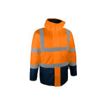 Parka matelass�e hivi orange pardo - taille l - pardo03