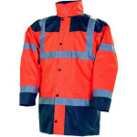 Parka de travail haute visibilit� orange 4 en 1 singer t. l - piamo03