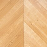 Naturasol - parquet contrecoll� - ch�ne - point de hongrie - elys�e - verni bross� - larg. 7 cm