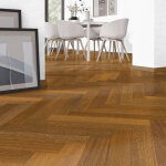 Parquet massif bois de merbau verni baton rompu - 15x90x540mm - 0, 583 m�