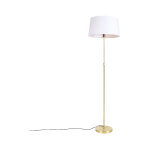 Parte fl - lampadaire - 1 lumi�re - h 1720 mm - dor� / laiton - design, moderne - �clairage int�rieur ...