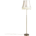 Parte fl - lampadaire avec abat - jour - 1 lumi�re - h 1800 mm - cr�me - rustique - �clairage int�rieur ...