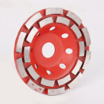 Paryou - disque diamant 180 x 22, 2 mm double rang�e - meule diamant�e b�ton, pierre, granit, chape - ...