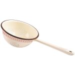 Passoire de cuisine �maill�e beige tonca 20 cm