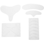 Patchs anti - rides en silicone r�utilisables pour visage, contour des yeux, front, cou et d�collet�