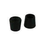 Patin enveloppant caoutchouc noir �10 4 pce vynex