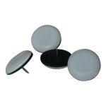 Itar ? patin glisseur t�flon 20mm ? �paisseur 6mm ? longueur utile 12mm ? pour sols durs et meubles d�licats ...