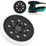 Patin de pon�age auto - agrippant 125 mm compatible avec bosch pex 300 ae 400 ae 4000 ae 125 mm, ponceuse ...