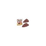 Lot de 5 patins triangulaires auto - agrippants - grain 120 - 90x90x90 mm kreator Lot de 5 patins triangulaires auto - agrippants - grain 120 - 90x90x90 mm kreator