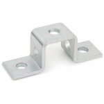 Pattes de fixation pour profil�s index trut - zingu� 41 / 41 x 40 - boite de 10