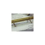 Dinac - pattes  scellement profils de cadre pour tapis brosse, bote de 4 pices
