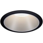 Paulmann - 93397 luminaire � led encastrable gu10 noir (mat), argent
