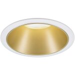 Paulmann licht - paulmann 93405 cole coin luminaire  led encastrable led 6 w blanc, or q692822