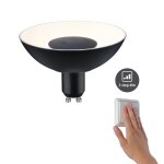 Ampoule led gu10 dimmable 4, 9w r�flecteur noire paulmann