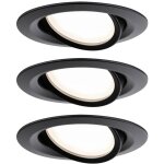Paulmann licht - paulmann 93080 set nova plus luminaire  led encastrable led 18 w noir