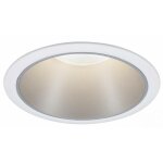 Paulmann - 93398 luminaire  led encastrable led gu10 10 w blanc mat, argent