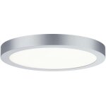 Abia 70983 panneau � led 22 w blanc chaud chrome (mat) - paulmann