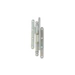 Bros - paumelle 3 branches boule n27 acier poli 140x55 br + vase gauche - 27a3rg1451