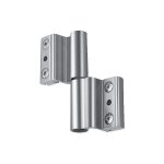 Paumelle � clamer pour porte l�g�re ou porte - fen�tre type venice baby gorge europ�enne de 14 x 18 mm ...