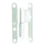 Paumelle contre coudée zingué la loutre nf - 140 x 60 x 70 mm - gauche - 100° Paumelle contre coudée zingué la loutre nf - 140 x 60 x 70 mm - gauche - 100°