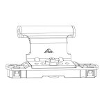 Roto - paumelle en feuillure of mobile nx - axe ferrure (mm) : 13 - finition : sil - jeu de fonctionnement ...