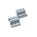 Paumelle porte lourde alu fapim argent v - pour jeu de 17 - 5681 / g6