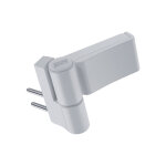 Haps - paumelle pvc p800 / 13 - finition : anodis� f1 - poids max. (kg) : 120 - recouvrement (mm) : 13. ...