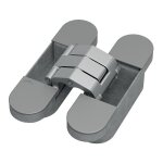 Argenta - paumelle technique invisible tyo - charge 60 / 80 kg - par carton de 3 - zamak - finition chrom ...
