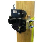 Pca - 1263 ancrage treuil arbre ou poteau avec courroies et cliquet