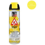 Peinture en a�rosol pintyplus tech 650cc marqueur fluo 360� jaune t146