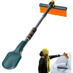 Pelle � neige pliable, balai de d�neigement d'ext�rieur, grattoir � glace portable, brosse � neige pour ...