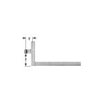 Fp - penture d20 400x1000mm chromé brillant Fp - penture d20 400x1000mm chromé brillant