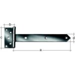 Penture volet 3124 / va / 300 mm