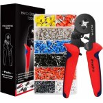 Peny - pince � sertir avec 1200 cosses isol�es � sertir de 0. 25mm� � 10mm�. pince �lectricien, outils, ...