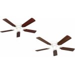 Pepeo - ventilateur de plafond kisa deluxe wh rose / noyer Pepeo - ventilateur de plafond kisa deluxe wh rose / noyer