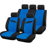 Housse auto bleue universelle 9 pcs