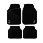 Tapis de sol pour voiture avec logo scorpion dor� pe